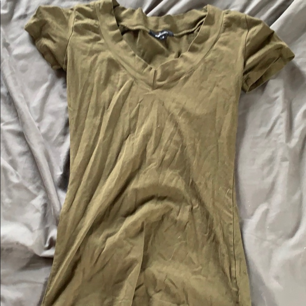 Green shirt